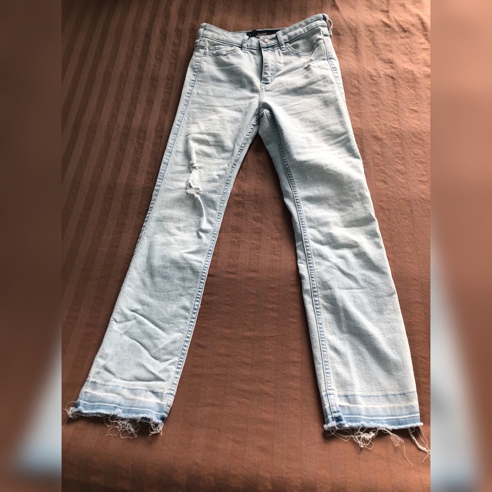 🌸Hollister cropped high rise jeans 🌸